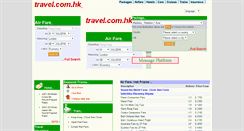 Desktop Screenshot of internet.travel.com.hk